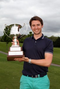 Daniel Hallissey (Muskerry), winner of the Douglas Senior Scratch Cup, sponsored by Kieran Canty Financial Services. Picture: Niall O'Shea