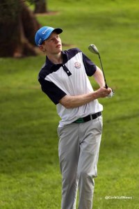 Kinsale's John Murphy in action in Monkstown recently. Picture: Niall O'Shea