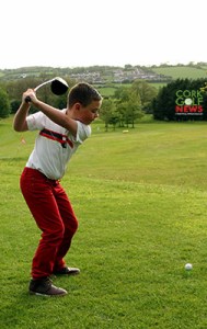 Wayne Whitley O'Callaghan practicing at the Fernhill Academy