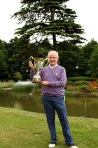 Michael O'Driscoll (Fota Island) pictured with the Fota Island Junior Scratch Cup.  He posted a winning score of 76 to win teh popular event. Picture: Niall O'Shea