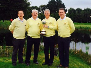 Monkstown's winning team