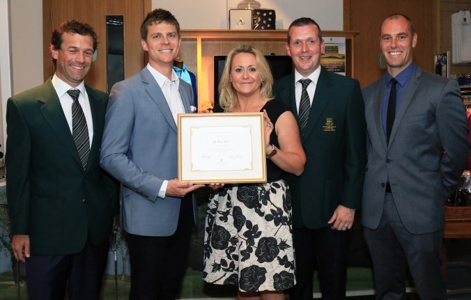 Peter Alliss President's Prize 2016, Castlemartyr Golf Club,11th June 2016