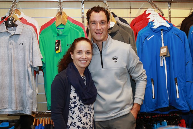 Stephen Hayes pictured with his wife Emer.Picture: Niall O'Shea