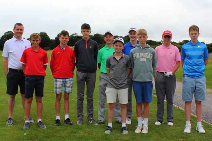 Castlemartyr junior members pictured at a Harbour Shield match.